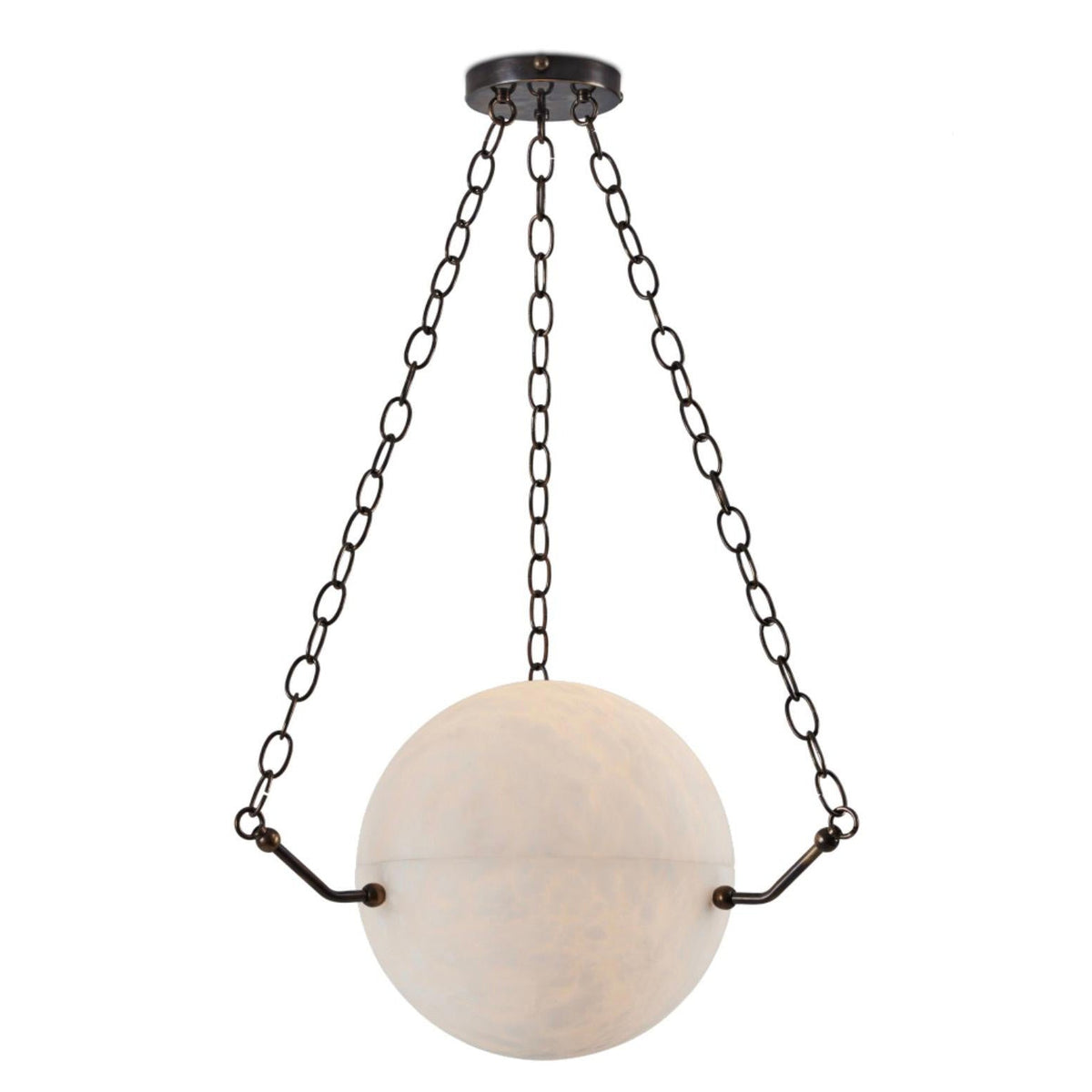 Himinuvys moderne minimalistiske pendellampe i alabast