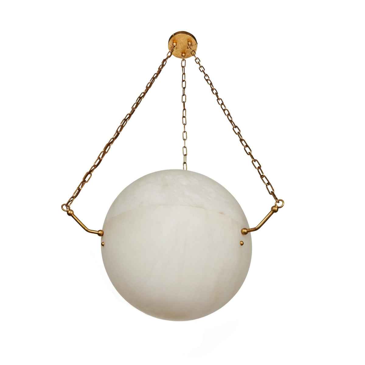 Himinuvys moderne minimalistiske pendellampe i alabast