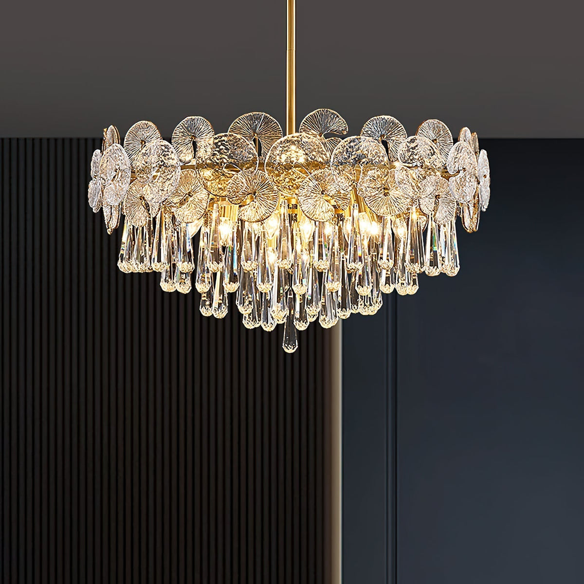 Caeluvyo postmoderne luksuriøs elegant krystal lysekrone