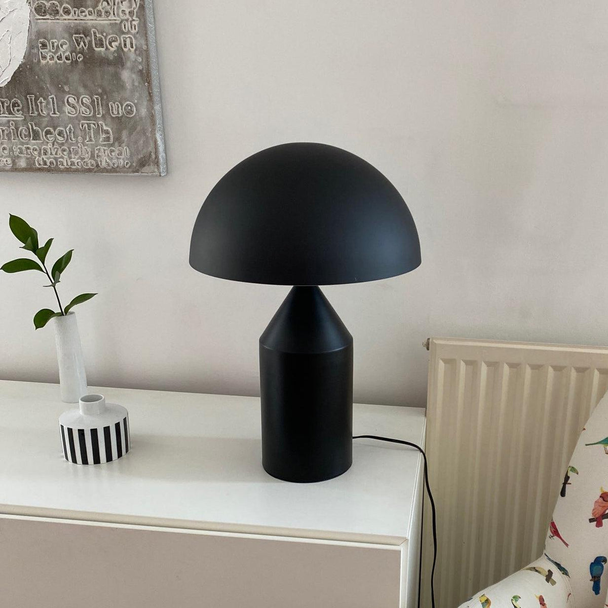 Selisina industriell minimalistisk bordslampa
