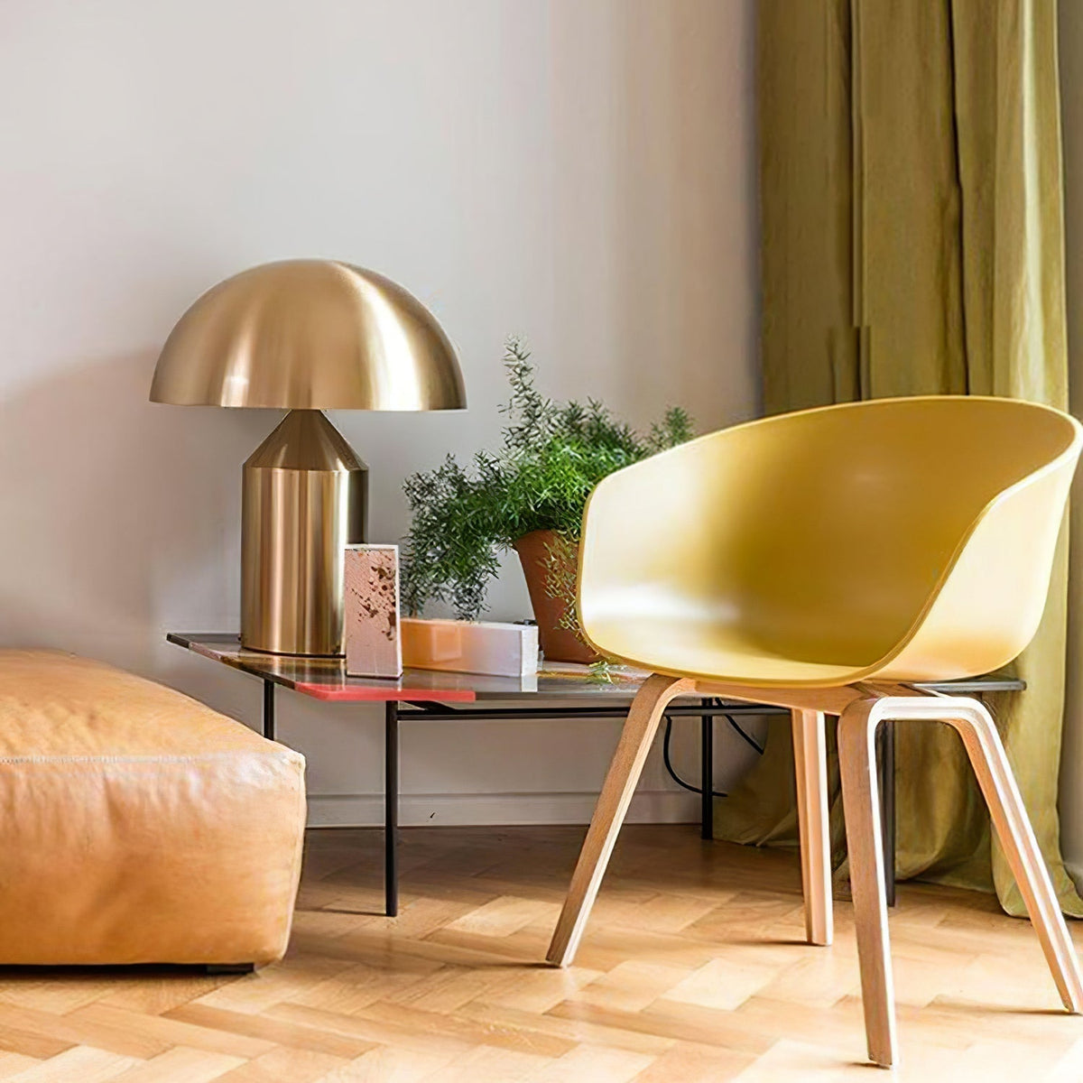 Selisina industriell minimalistisk bordslampa