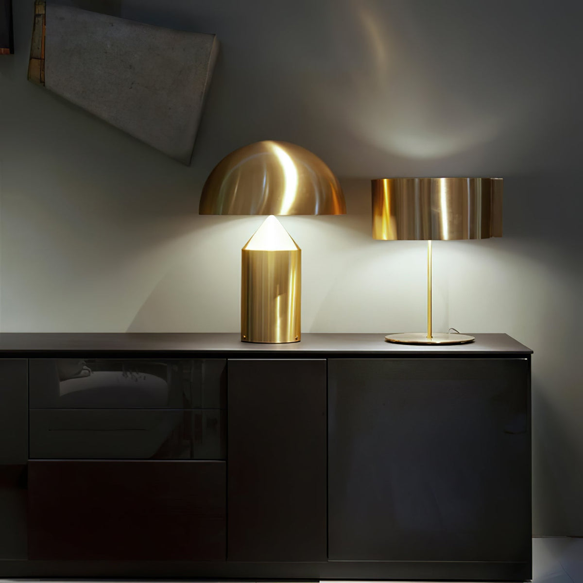 Selisina industriell minimalistisk bordslampa