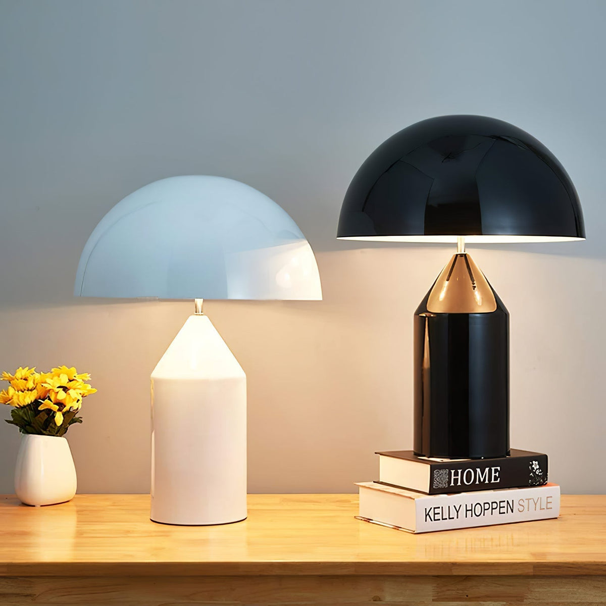 Selisina industriell minimalistisk bordslampa