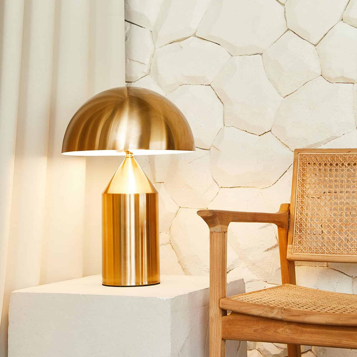 Selisina industriell minimalistisk bordslampa