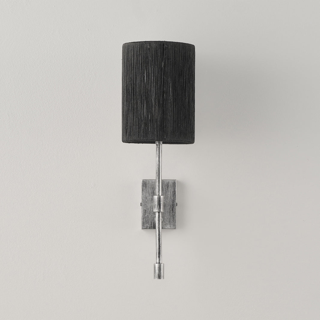 Eirikuvyo Modern Minimalistisk Vägglampa i metall och tyg