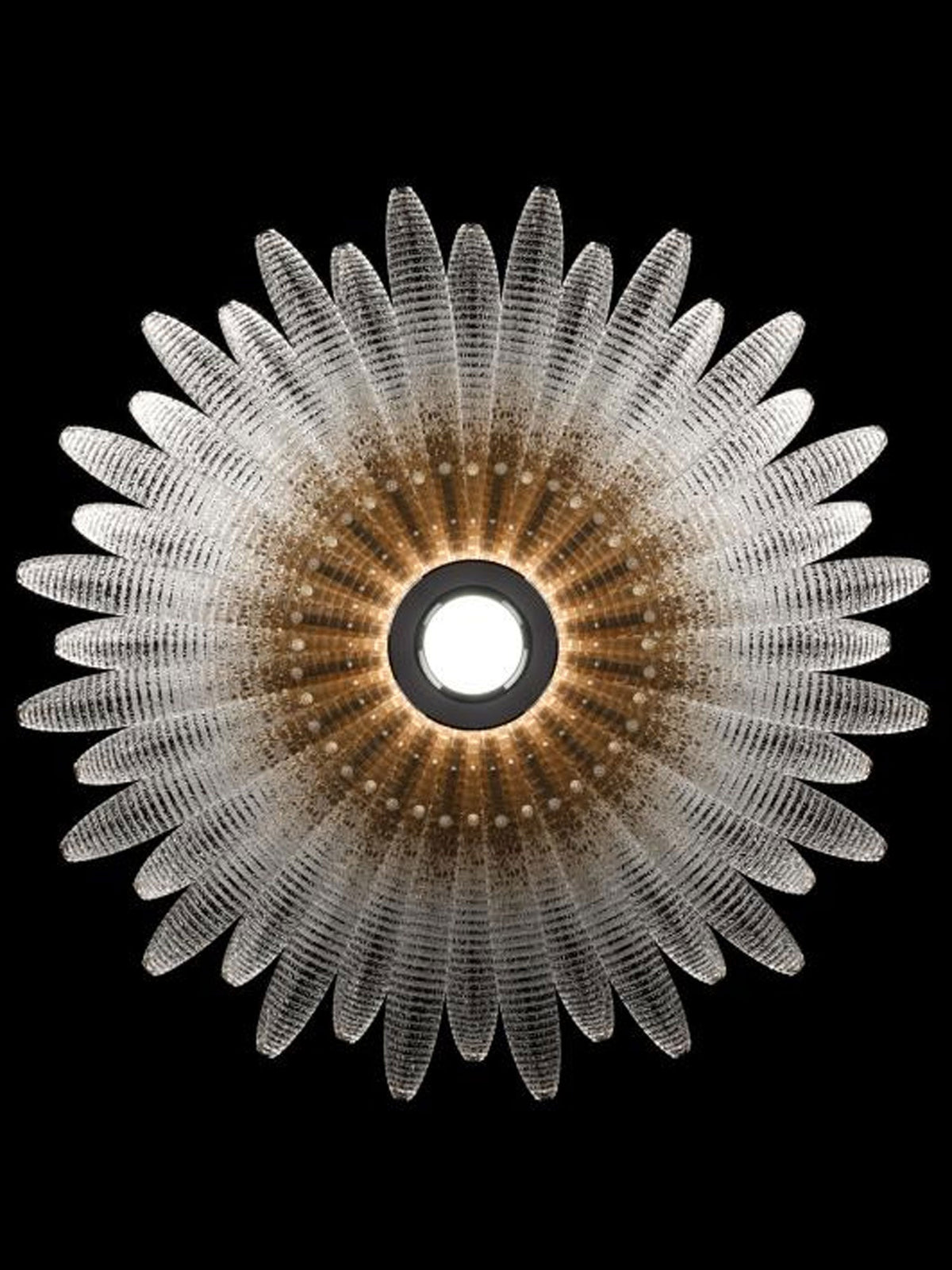 Valerio Aurelia ljuskrona med glasblad