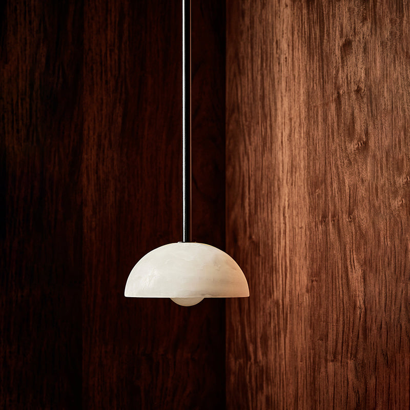 Candeeiro suspenso moderno minimalista de elegância em latão e vidro Eronex