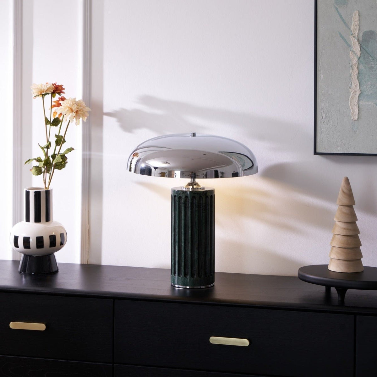 Zenith moderne marmorbordlampe