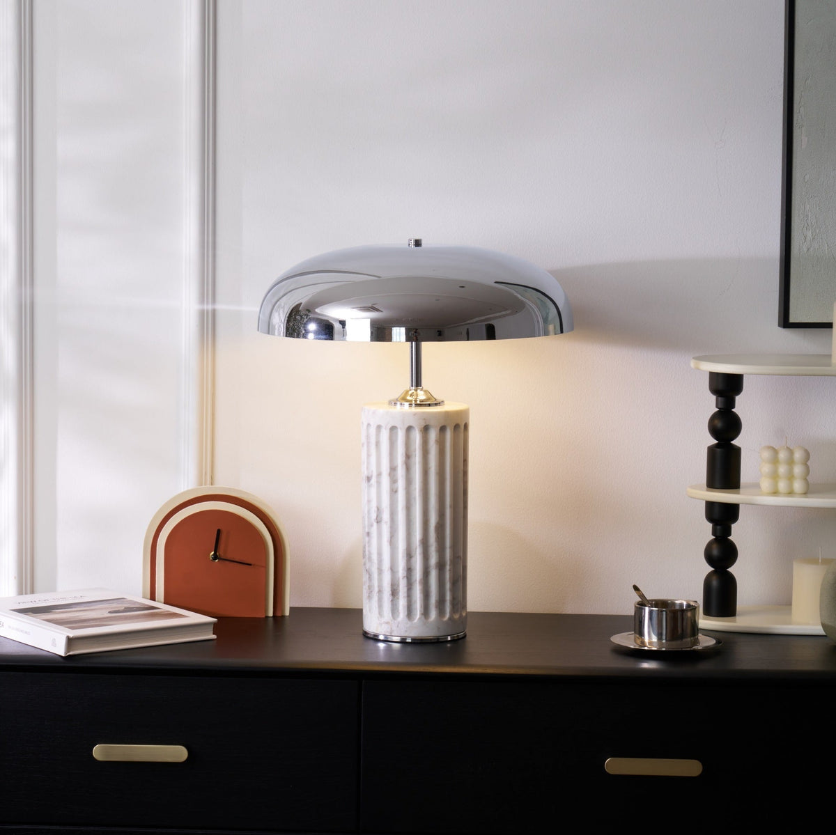 Zenith moderne marmorbordlampe