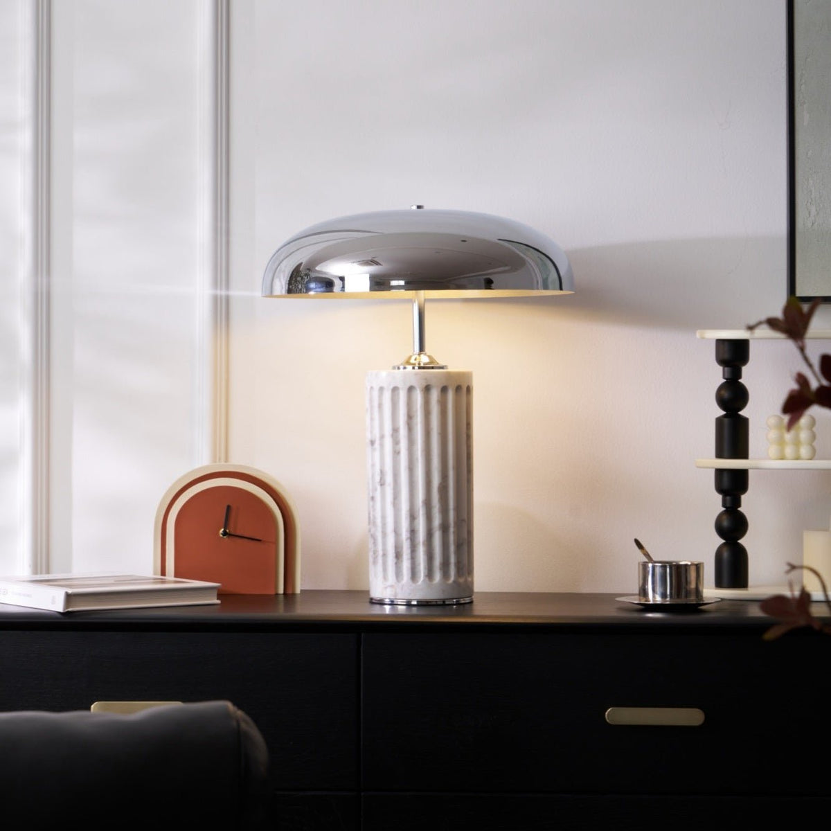 Zenith moderne marmorbordlampe