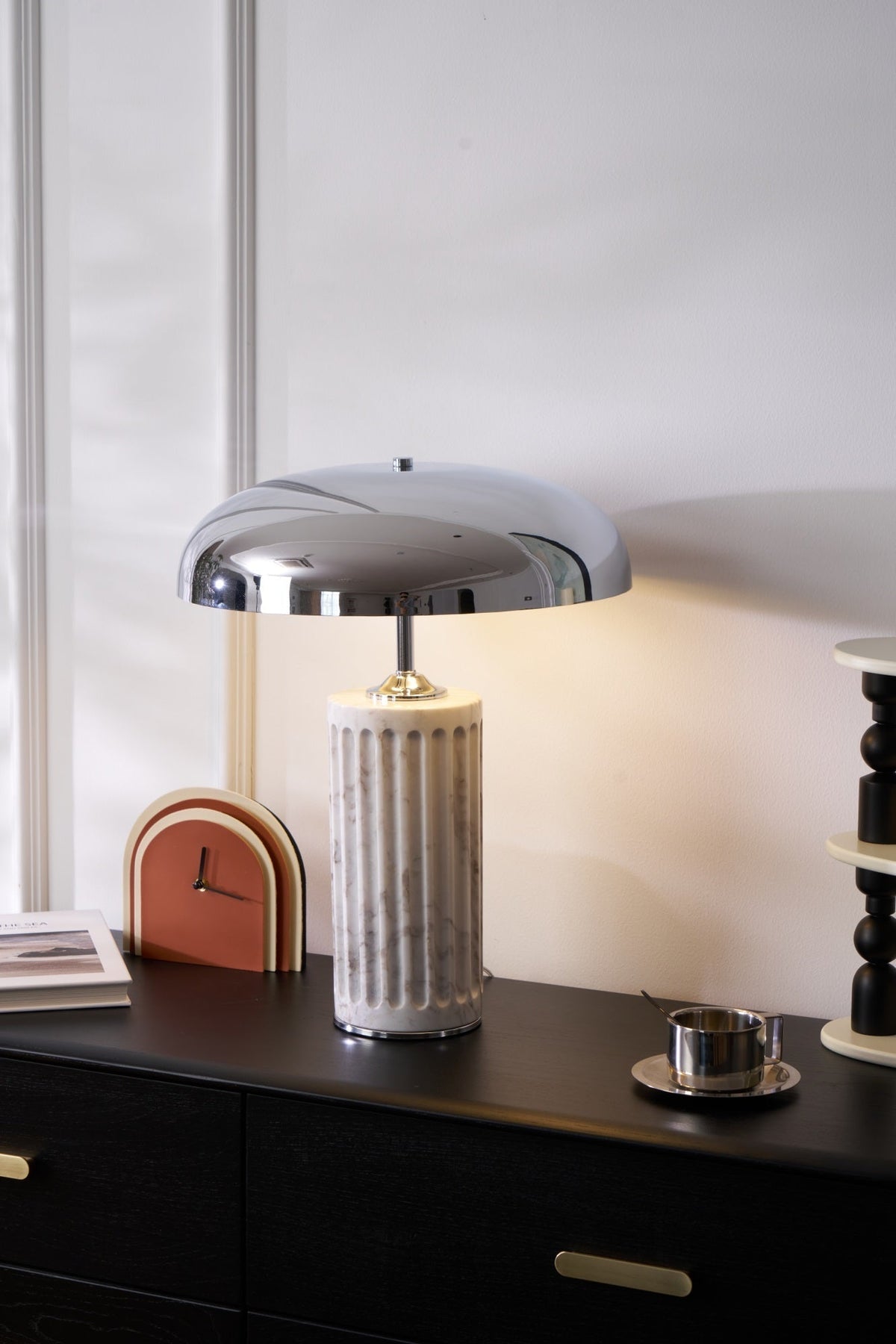 Zenith moderne marmorbordlampe