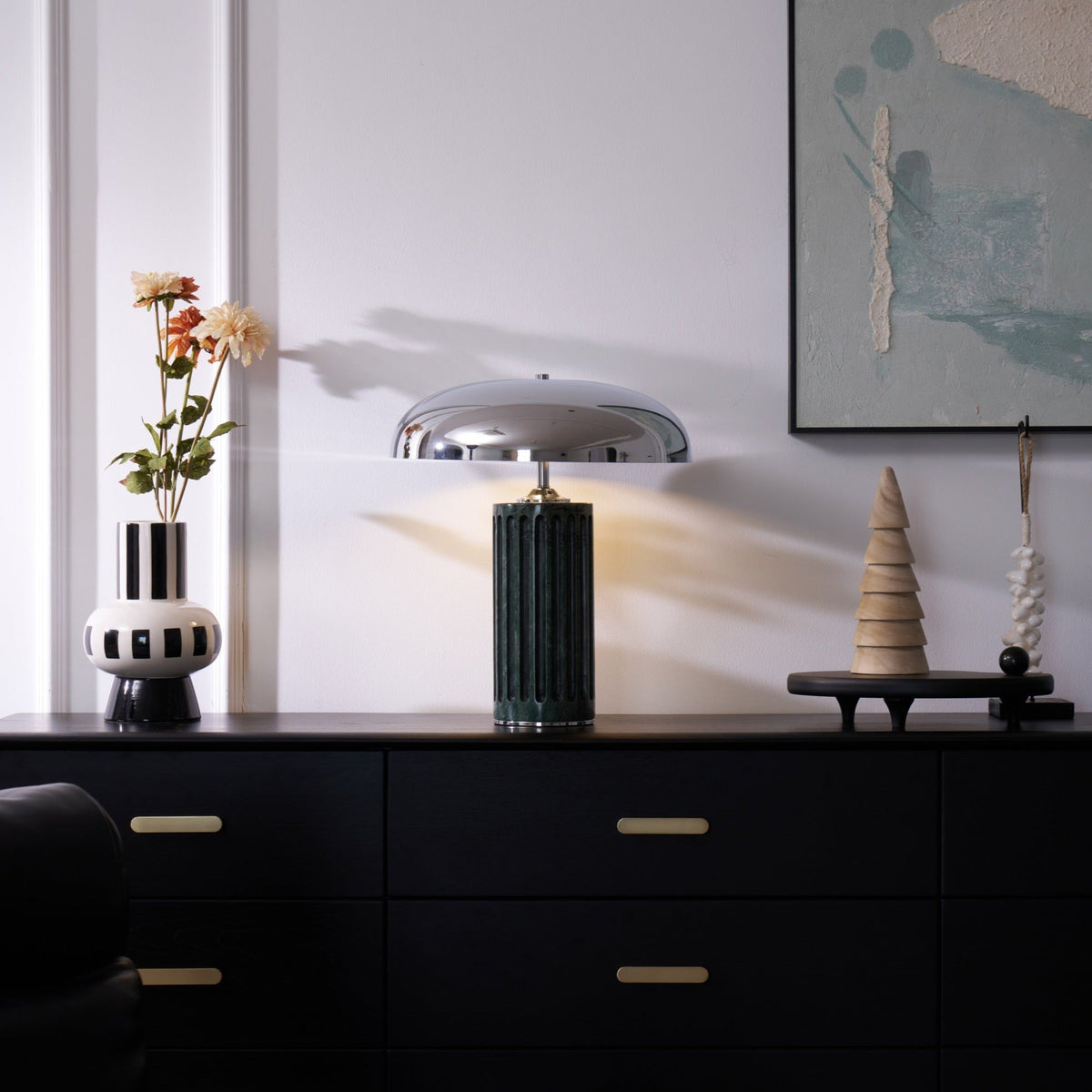 Zenith moderne marmorbordlampe