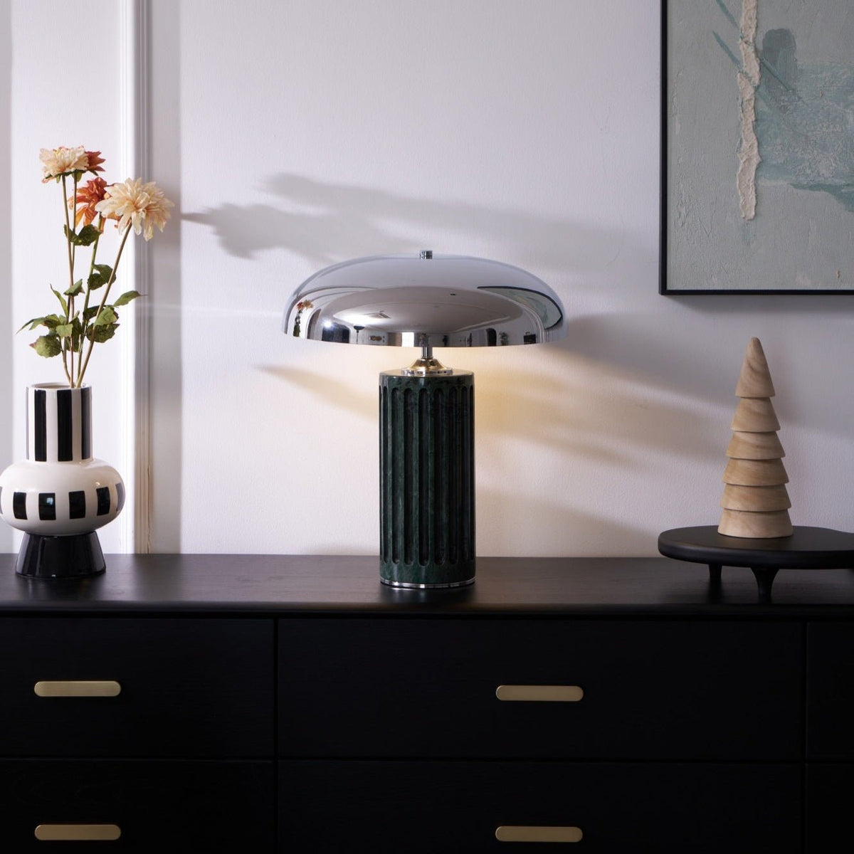 Zenith moderne marmorbordlampe
