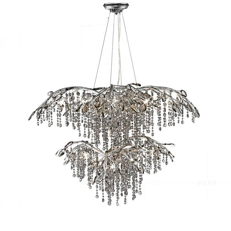 Candeeiro de lustre em cristal Luxiiel, de luxo pós-moderno, Crepúsculo