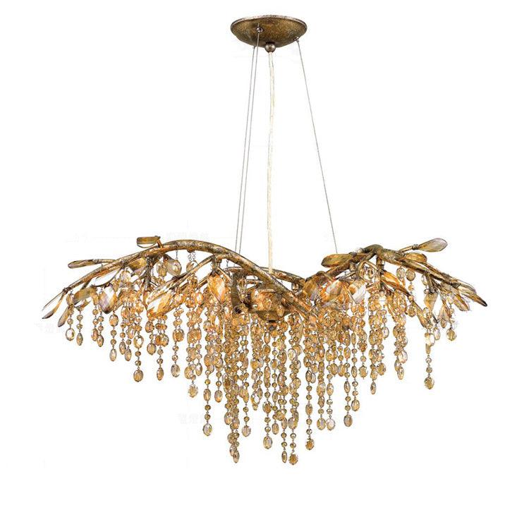 Candeeiro de lustre em cristal Luxiiel, de luxo pós-moderno, Crepúsculo