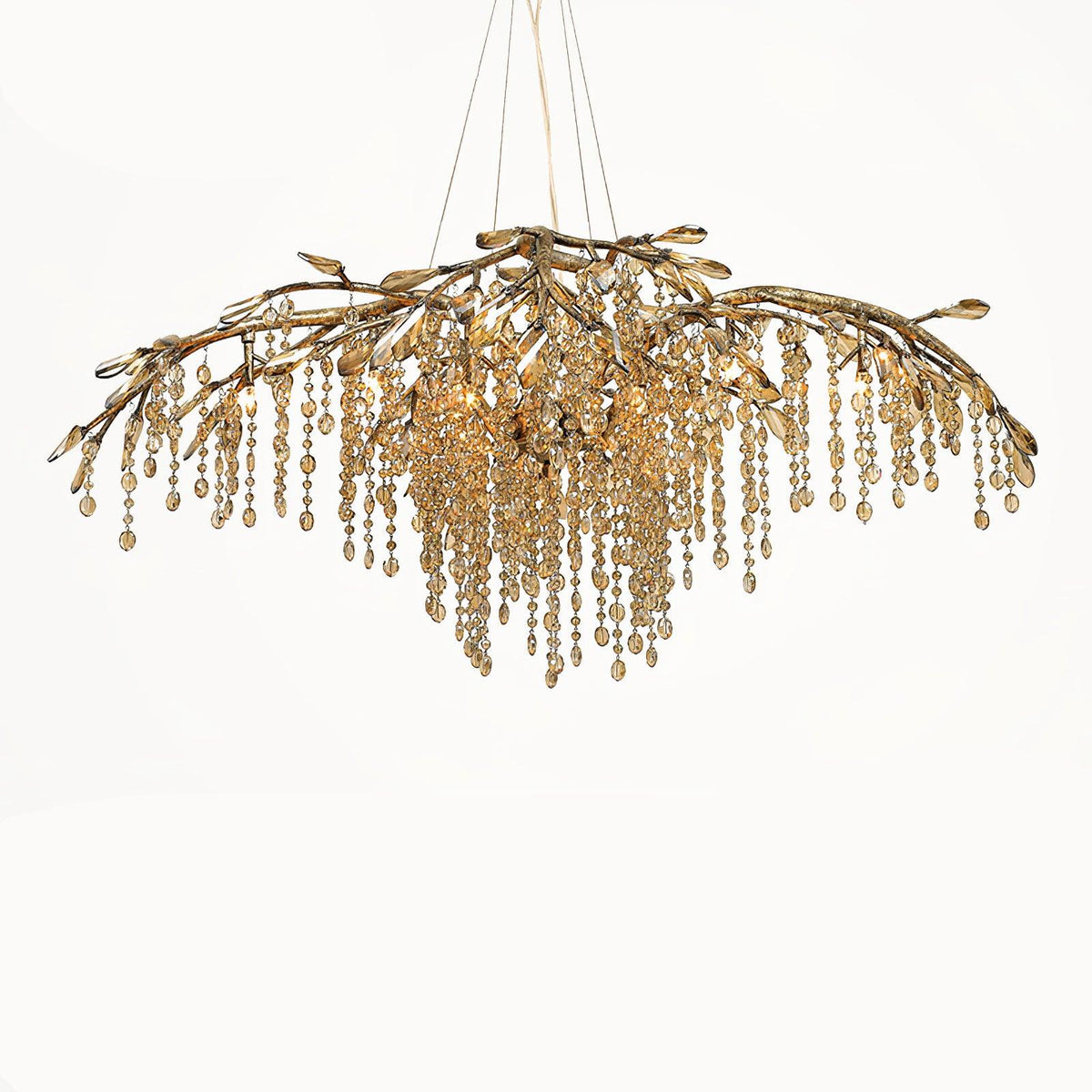 Candeeiro de lustre em cristal Luxiiel, de luxo pós-moderno, Crepúsculo