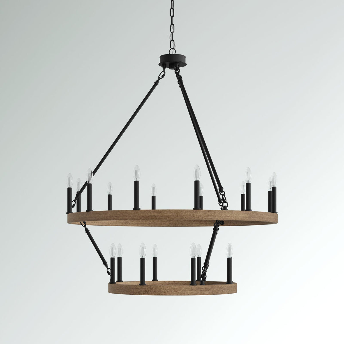 Mjolkuvyo moderne minimalistisk lysekrone i metal