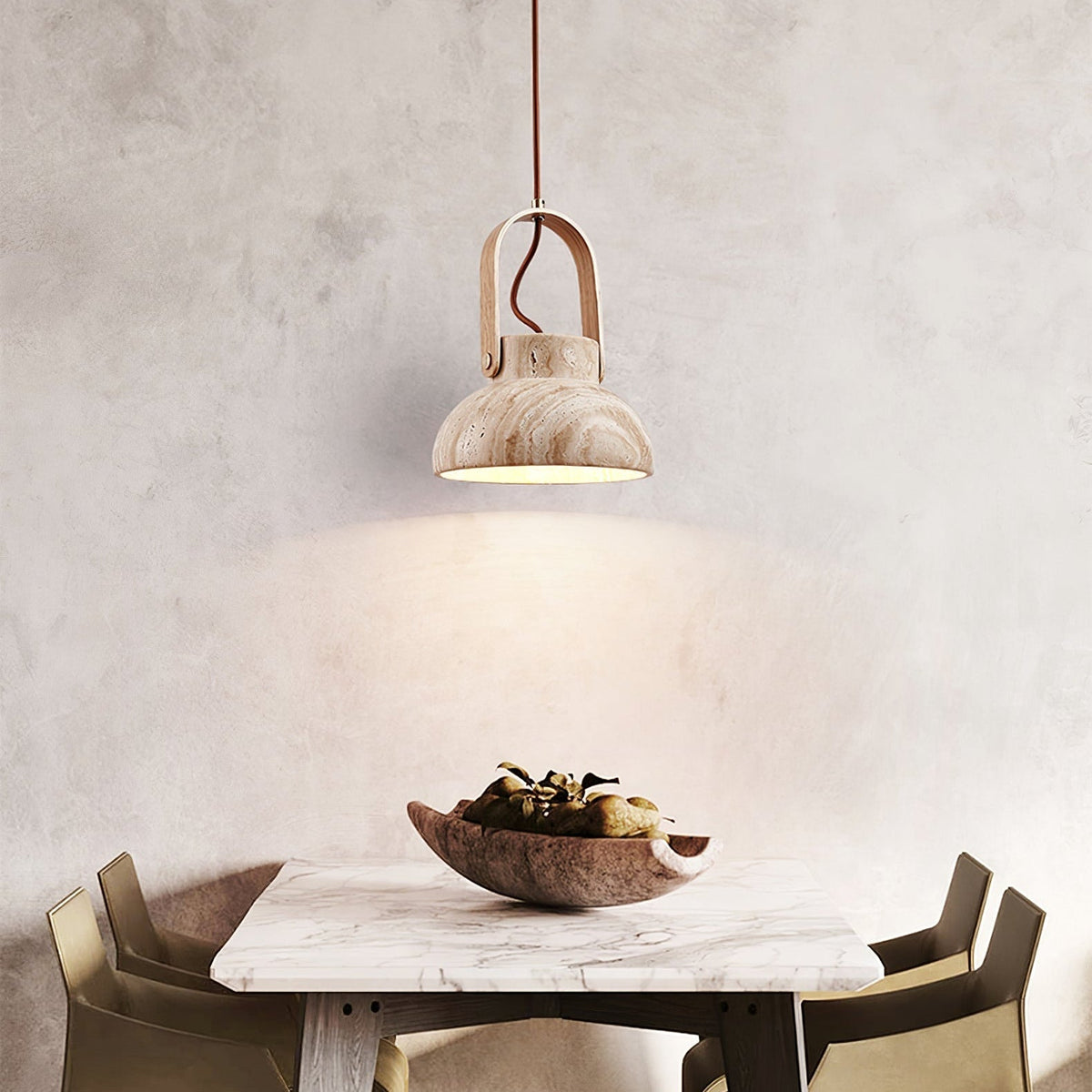 Frix Travertine -riippuvalaisin