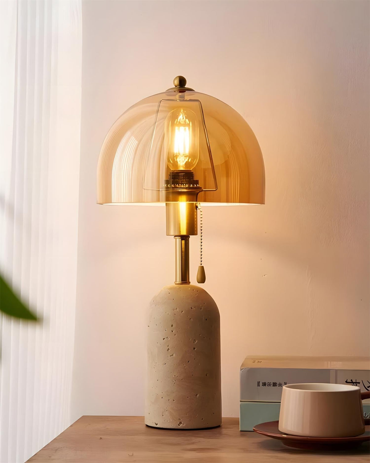 Teriiseria bordlampe