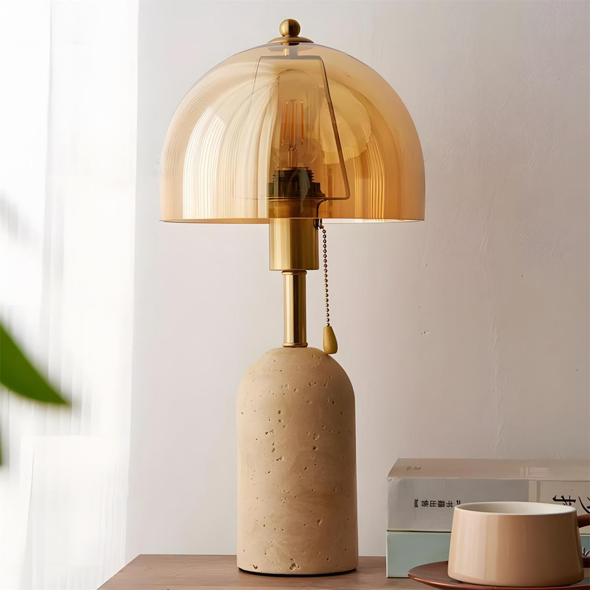 Teriiseria bordlampe