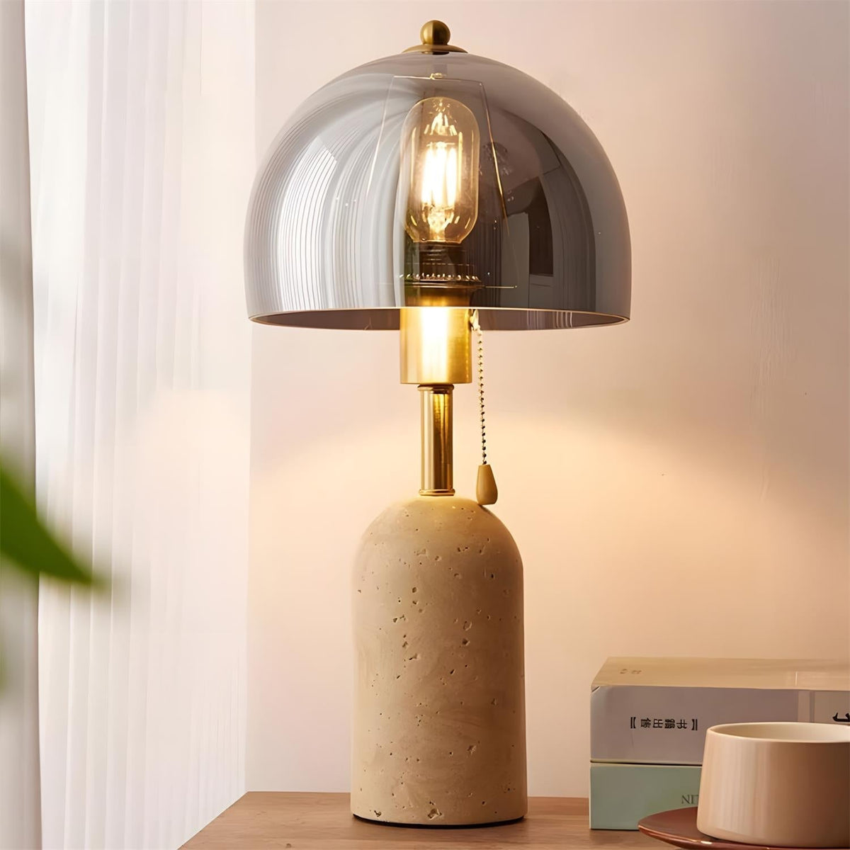 Teriiseria bordlampe
