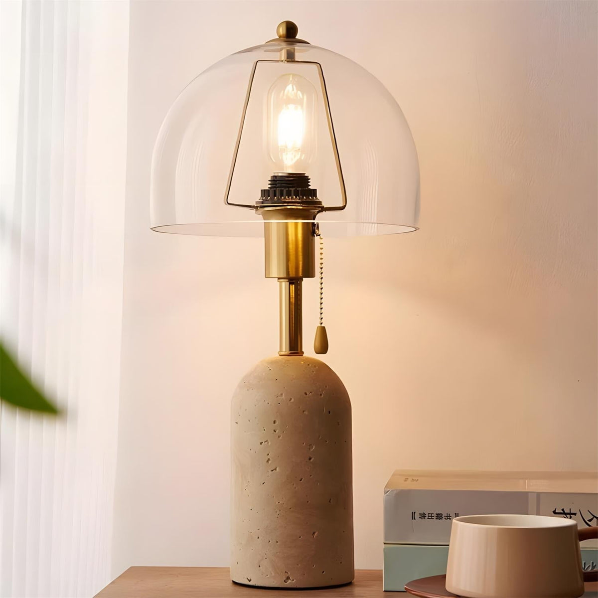 Teriiseria bordlampe