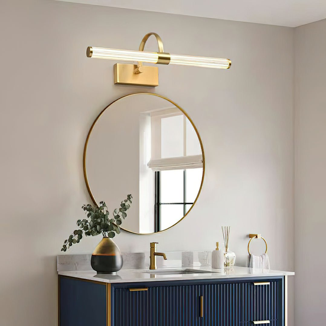 Candeeiro de parede moderno minimalista em latão Beryl