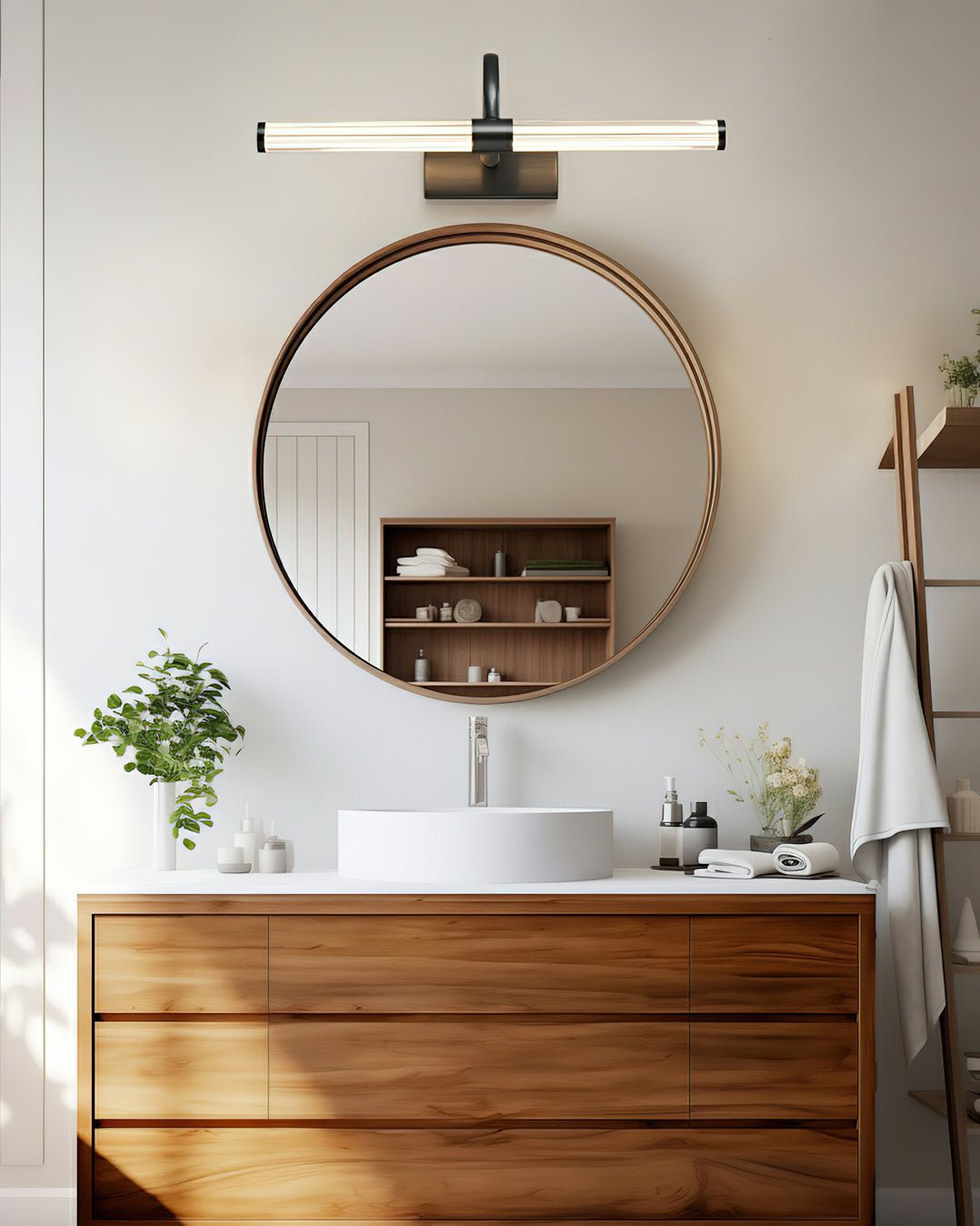 Candeeiro de parede moderno minimalista em latão Beryl