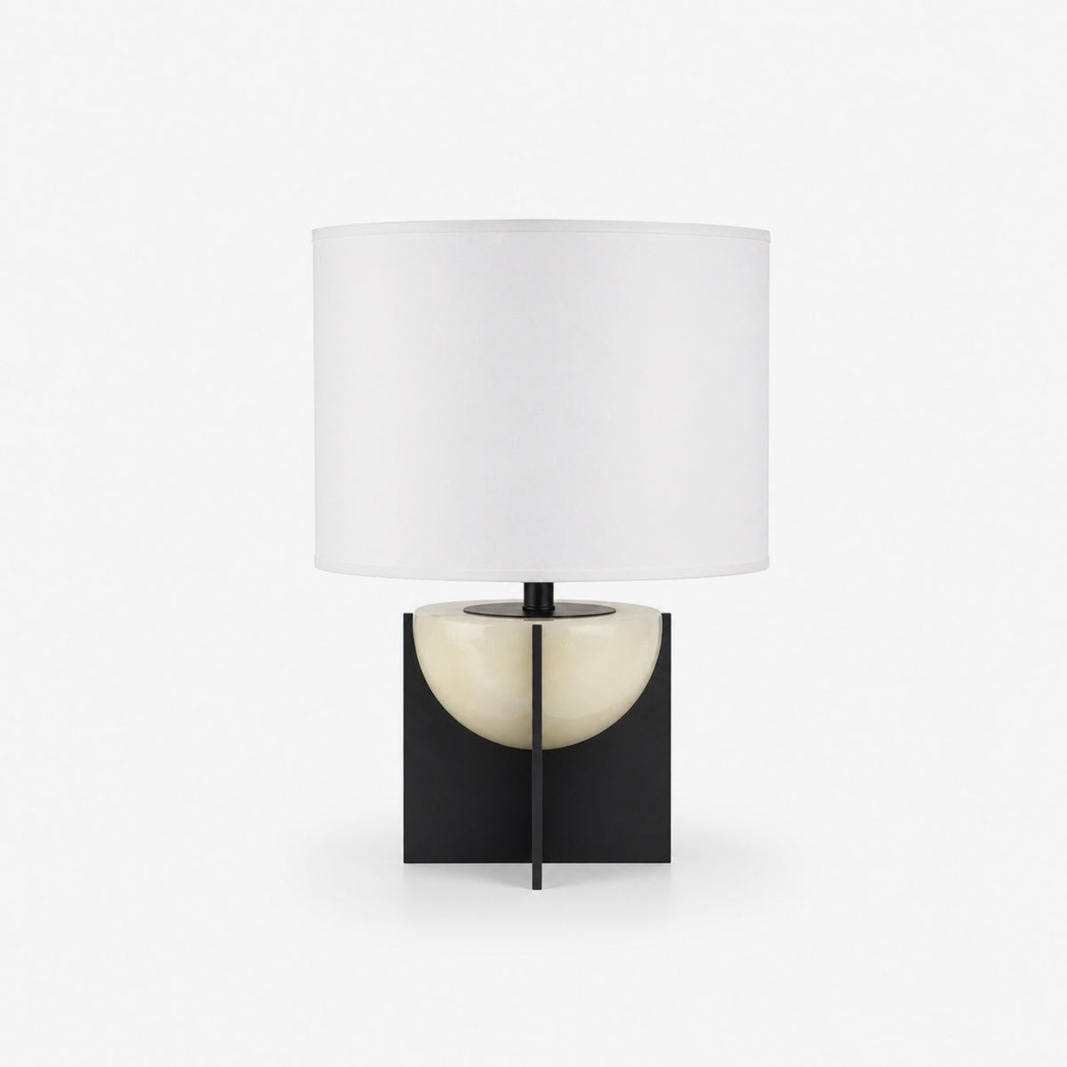 Corvielle-bordlampe i alabast