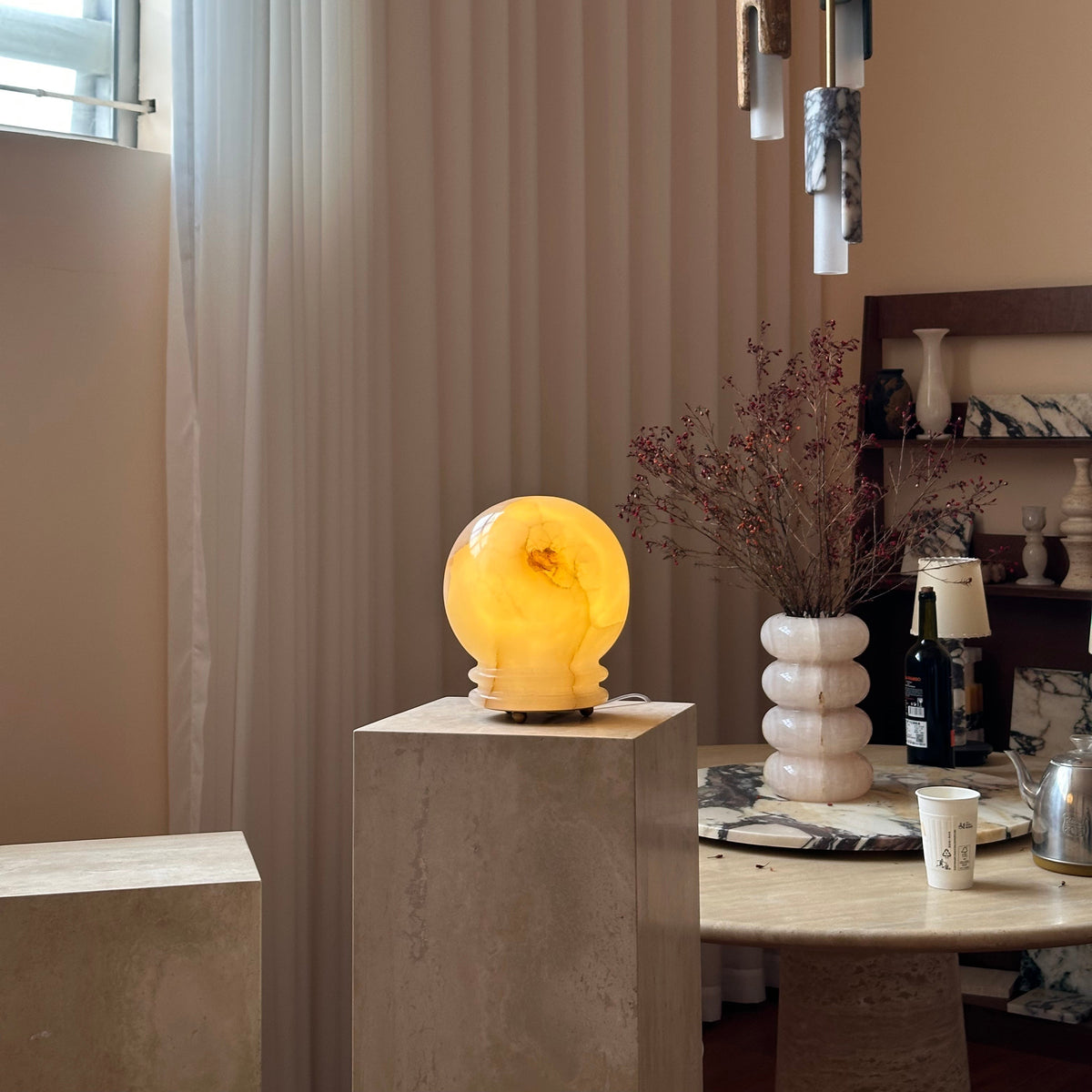 Amberia-bordlampe