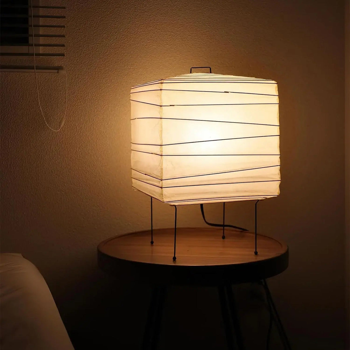 Mith orientalsk bordlampe i papir
