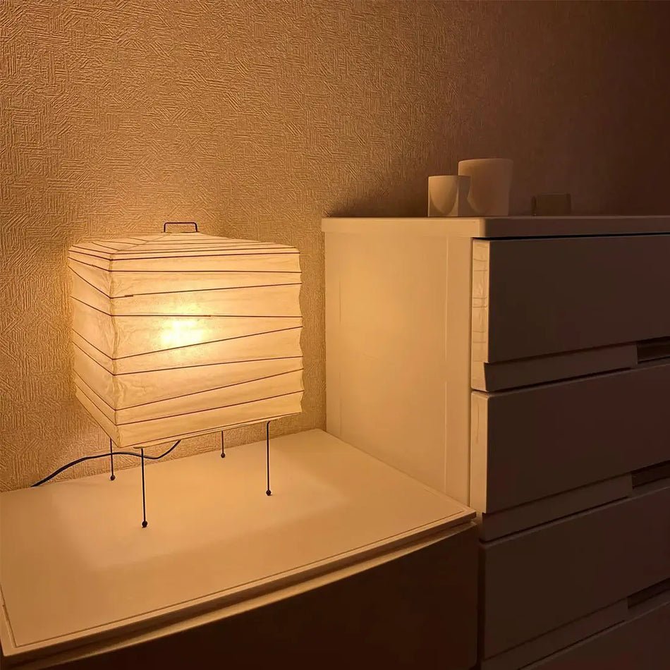 Mith orientalsk bordlampe i papir