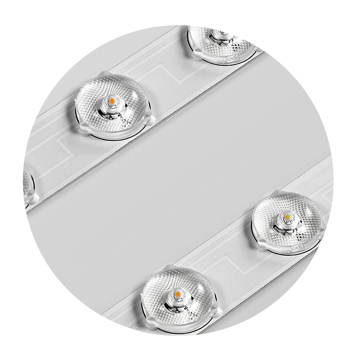 Nirenaine LED-loftljós úr akrýl fyrir loft
