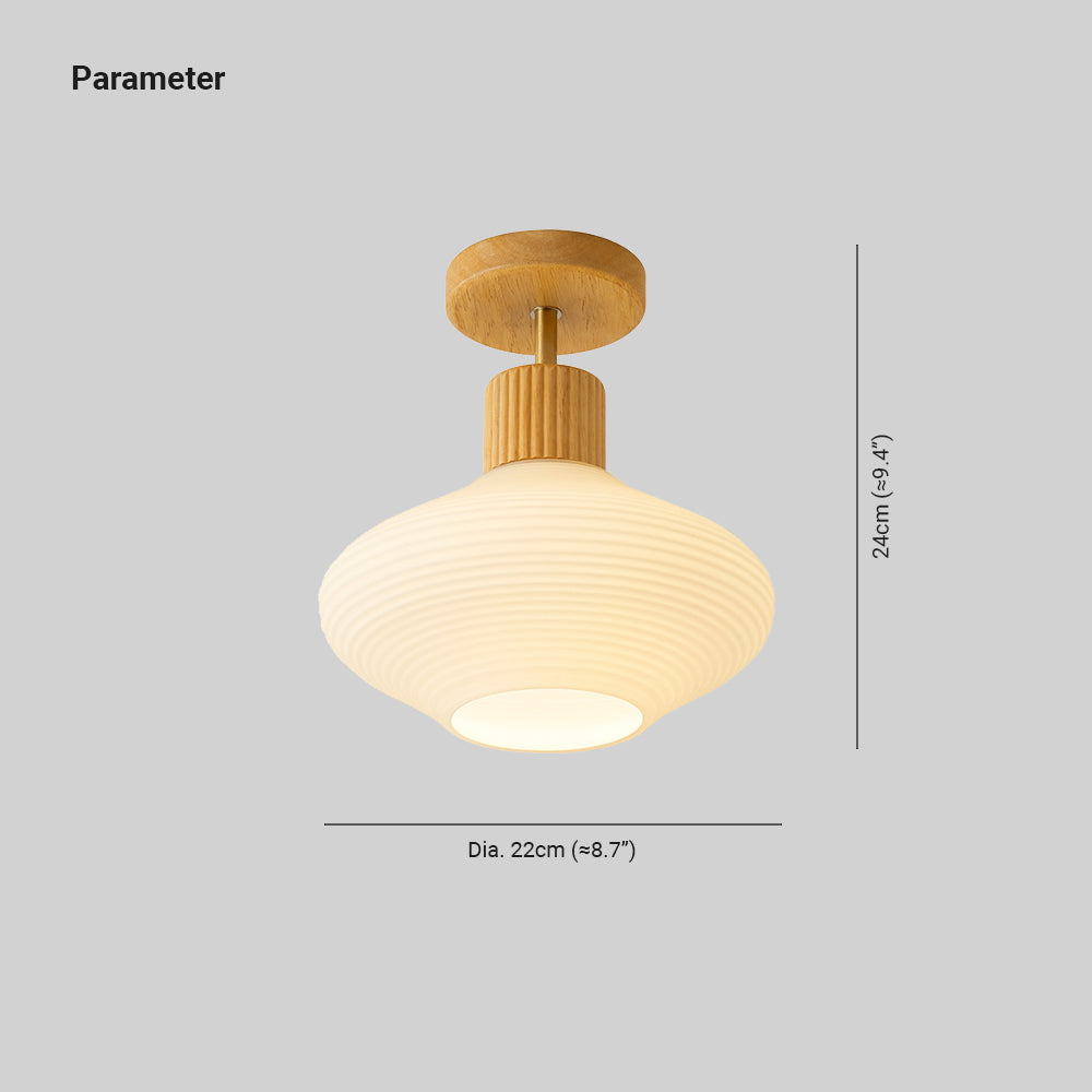 Arisha minimalistinen plafondi puuta/pähkinänruskea eteiseen