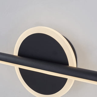 Leigh Design Linjär LED Vägglampa Svart/Guld Metall+Silikagel Runda/Fyrkant Vardagsrum/Sovrum
