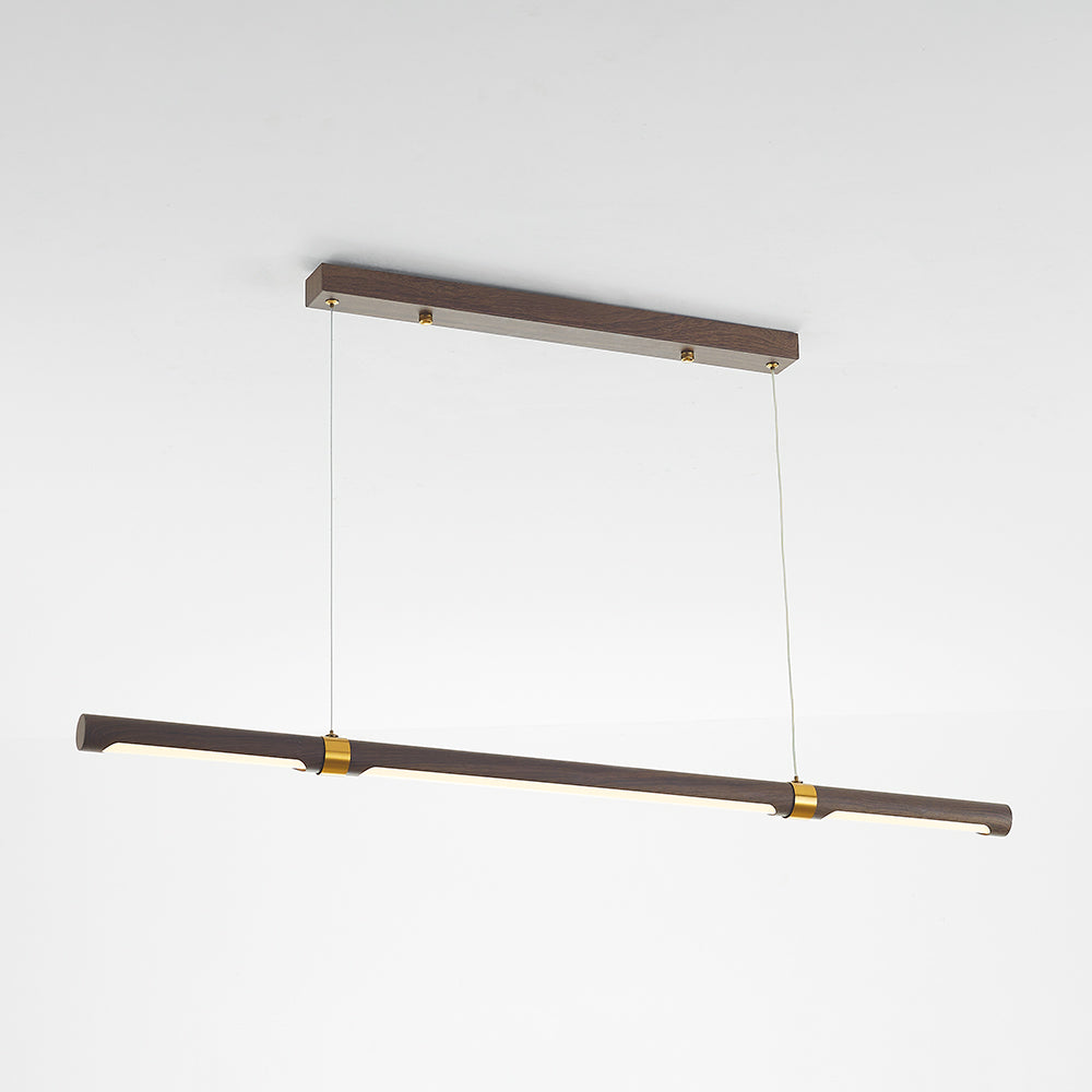 Muto moderne minimalistisk pendellampe, metal med vandtransfertræ
