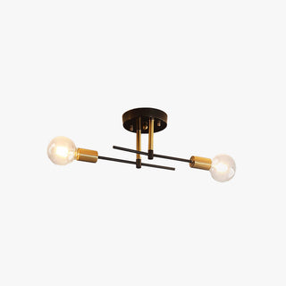 Valentina Plafond Globe Modern, Metall/Glas, Balck, Matsal