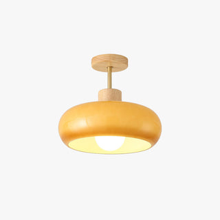Hailie Modern Glob Trä Glas LED Taklampa Vardagsrum Sovrum Matsal