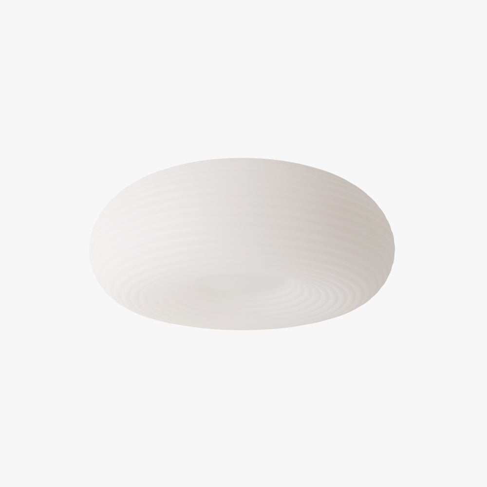 Arisha Flush Mount Ceiling Light Modern, Metal/, White, Bedroom