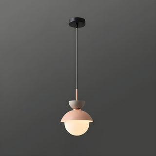Cairns Design Minimalistisk LED Pendellampa Metall Svart/Grå/Rosa/grön Vardagsrum/Matsal/Sovrum