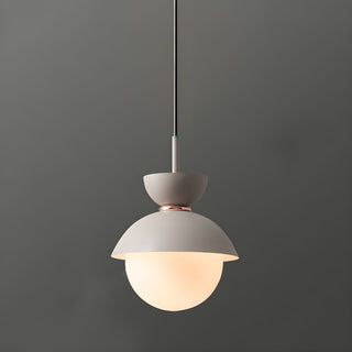 Cairns Design Minimalistisk LED Pendellampa Metall Svart/Grå/Rosa/grön Vardagsrum/Matsal/Sovrum