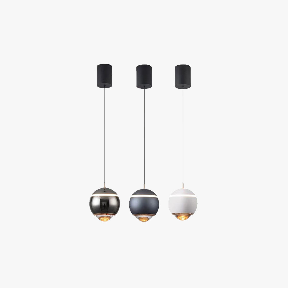 Valentina modern rund LED-pendellampa, köksö