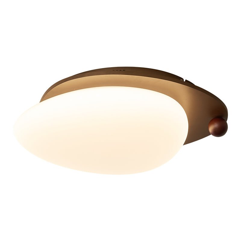 Loftlampe med trædetalje