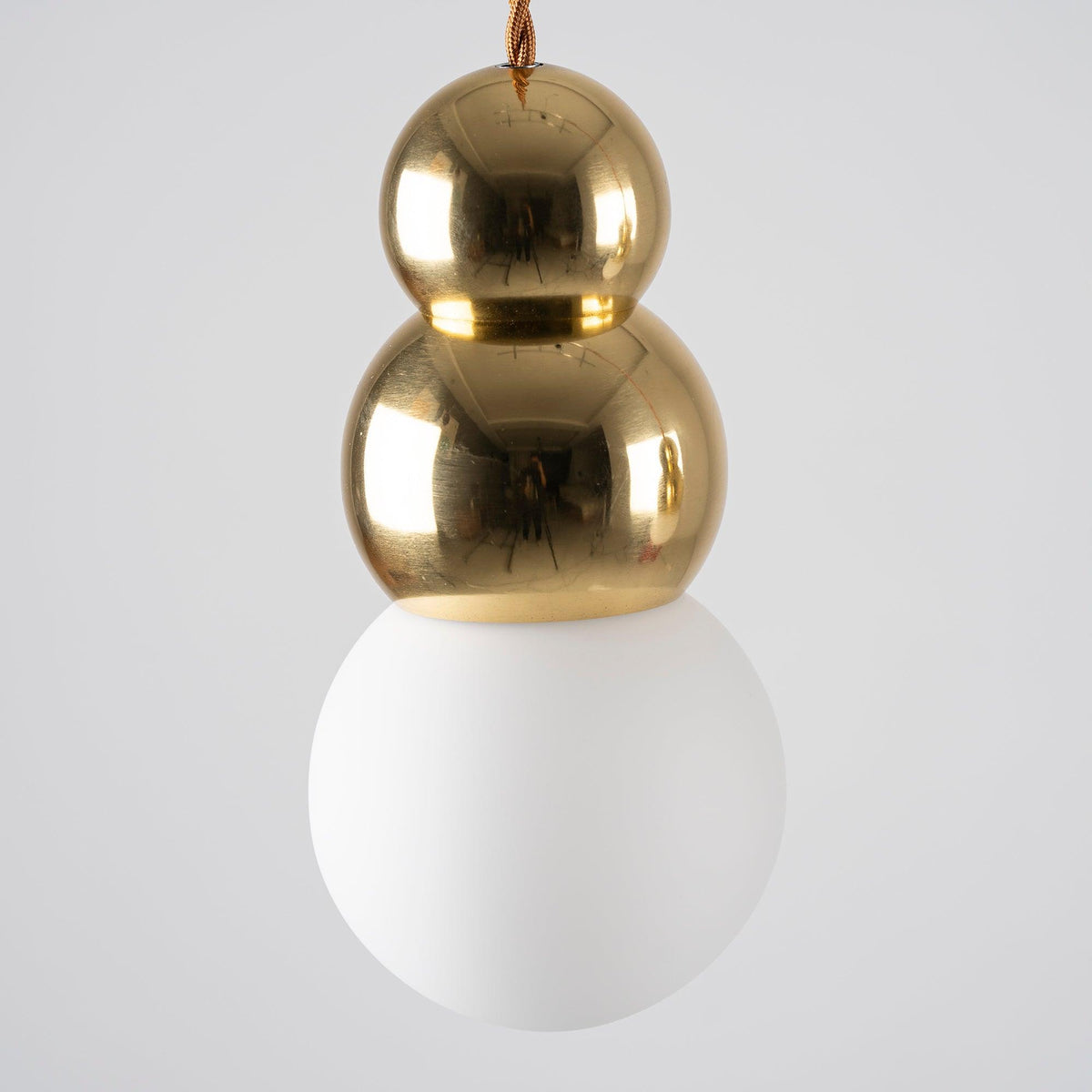 Nútímalegur glerhengilampi Bubbly