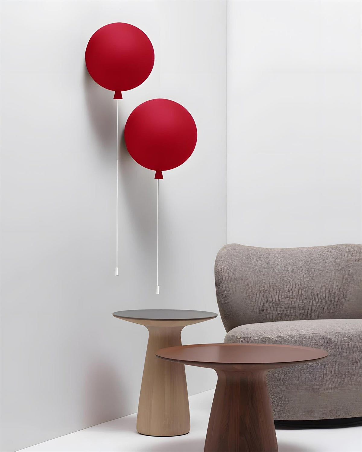 Celuenne Balloon Dream vägglampa i glas