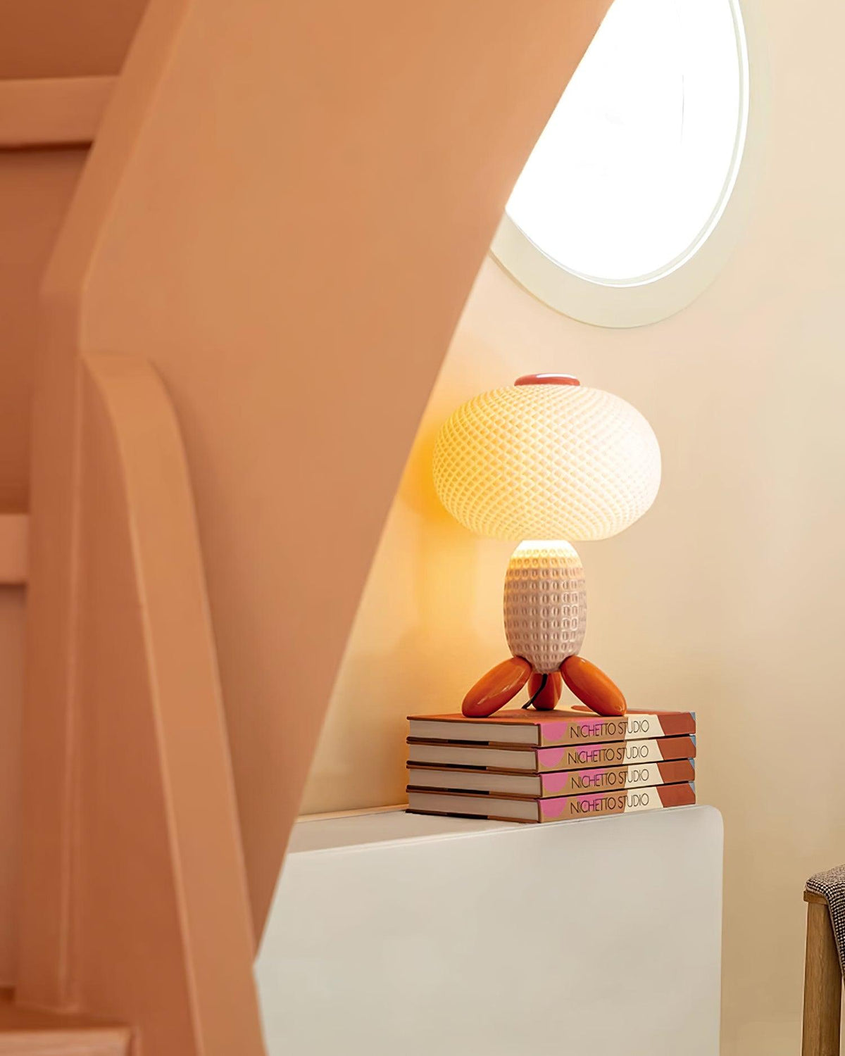 Eirarielle moderne bordlampe i glas