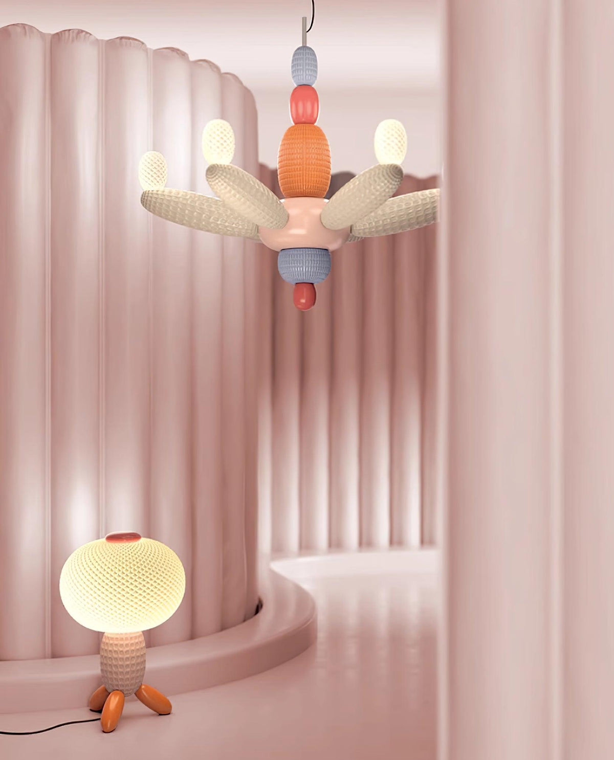 Eirarielle moderne bordlampe i glas