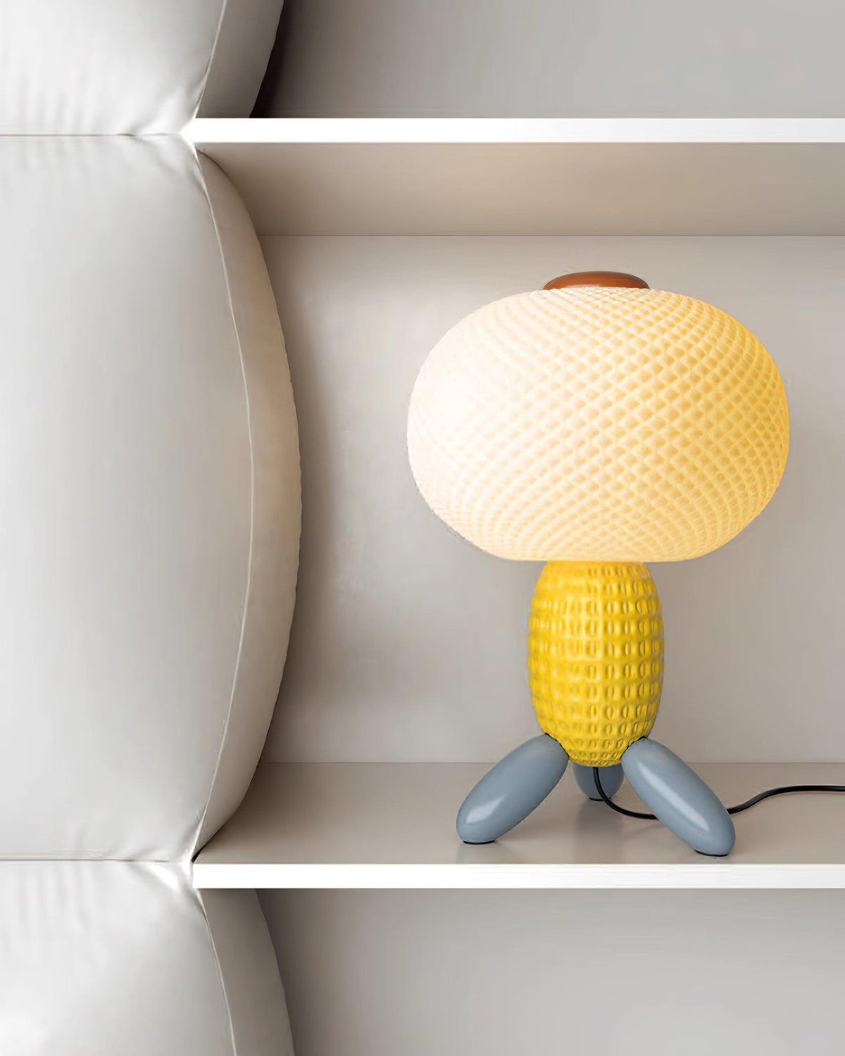Eirarielle moderne bordlampe i glas