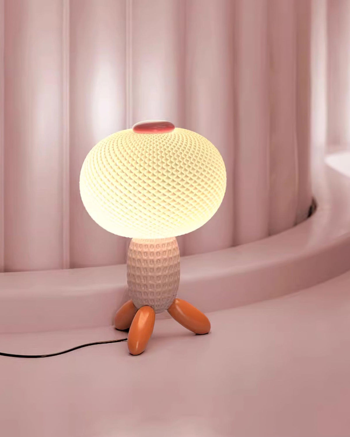 Eirarielle moderne bordlampe i glas