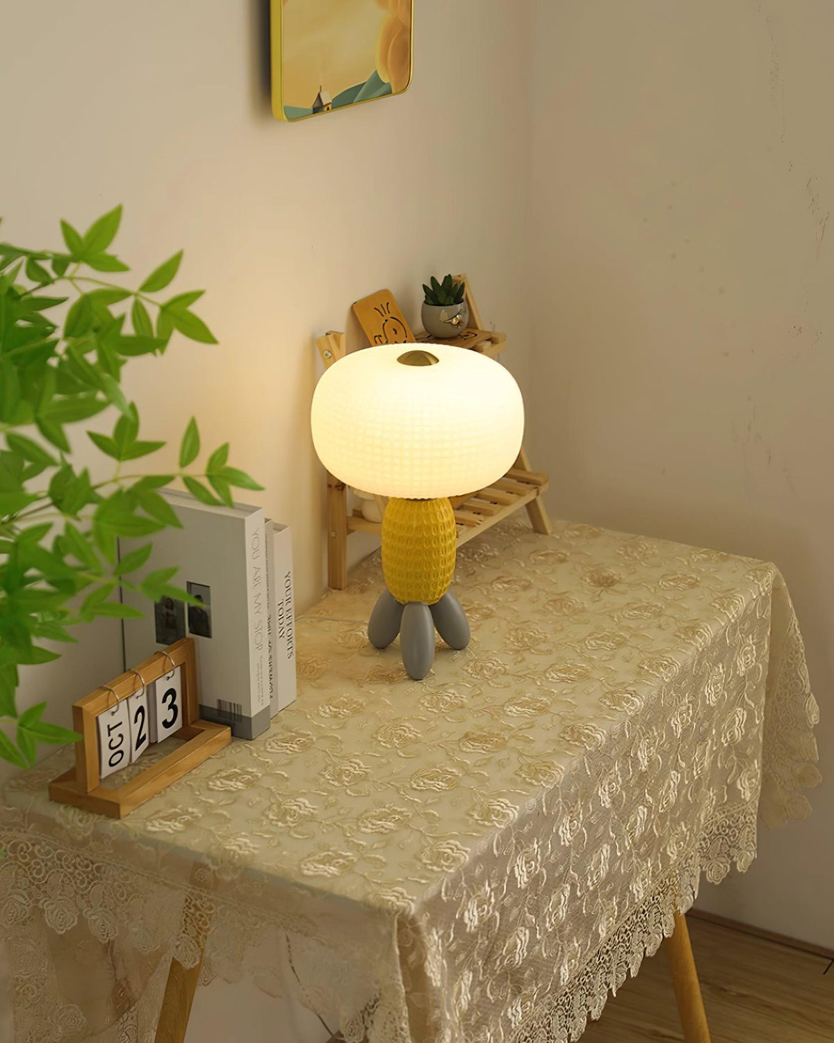 Eirarielle moderne bordlampe i glas